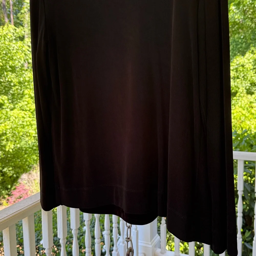 Chico's Black Open Front Cardigan w/out Tank. Tank listed separate. - Size 1 - Picture 5 of 6